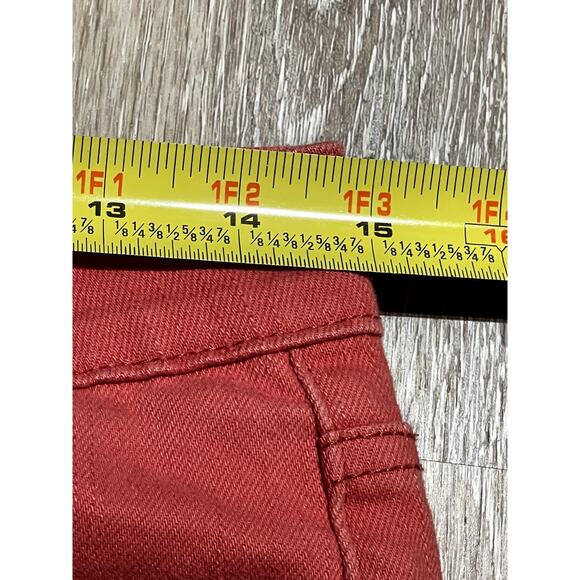 Levi's Jeans Womens 6M‎ Mid Rise Skinny Coral EUC - Picture 10 of 13